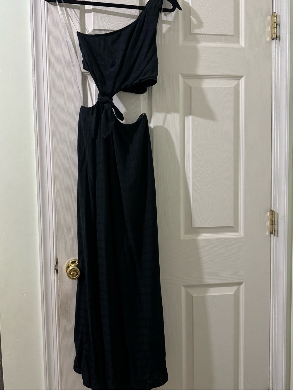 American Eagle Cut-Out One Shoulder Midi Dress